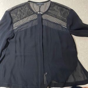 NWOT Rag and bone xxs sheer blouse